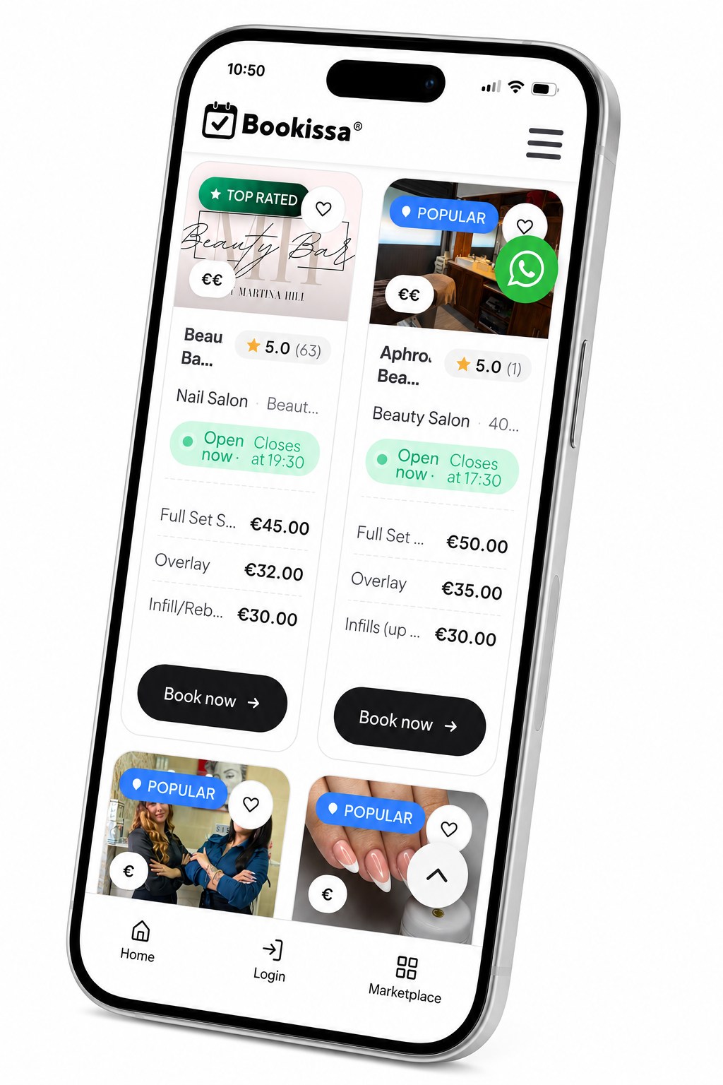 Bookissa Facebook ad