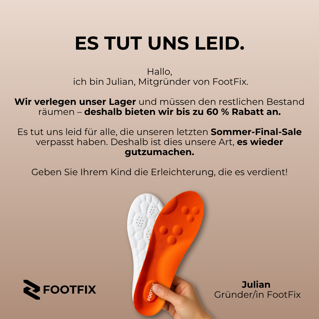 FootFix Facebook ad