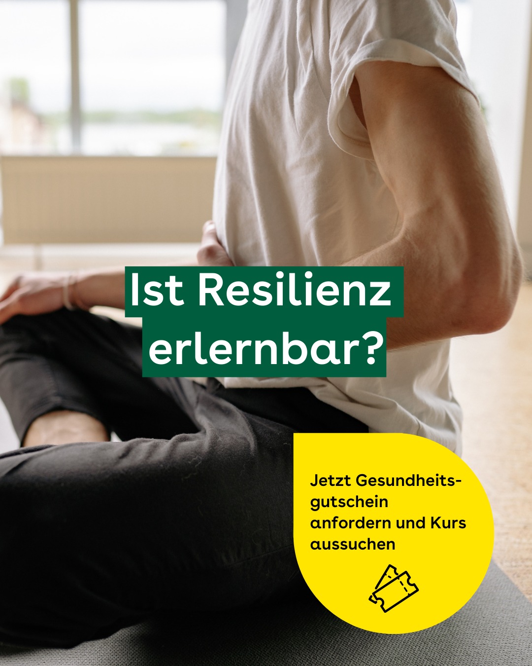 AOK Bremen/Bremerhaven Facebook ad: Im Laufe des Lebens begegnen uns Herausforderungen, etwa…