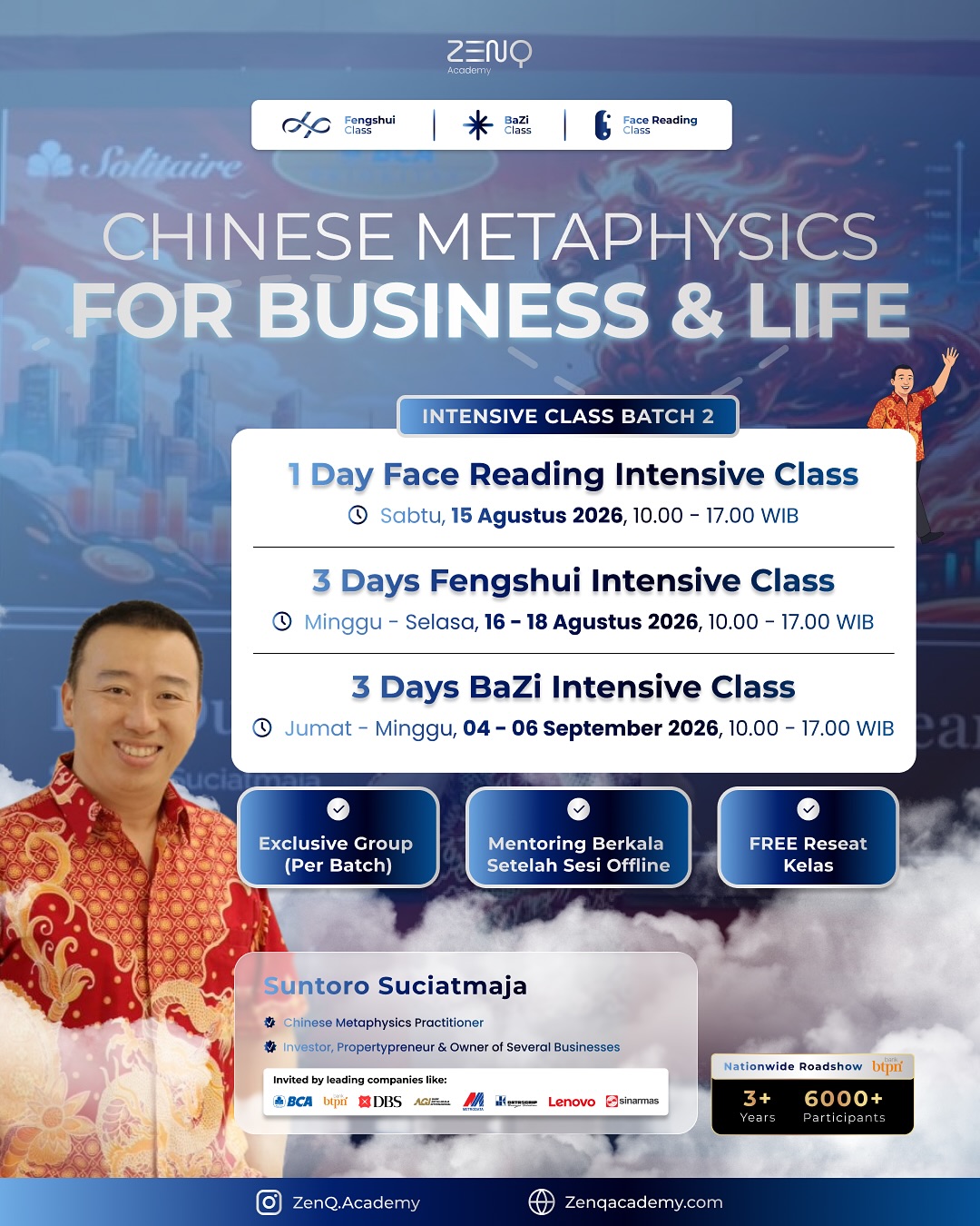 Zenq academy indonesia Facebook ad: [UPDATED] Learn Chinese metaphysics and apply it to…