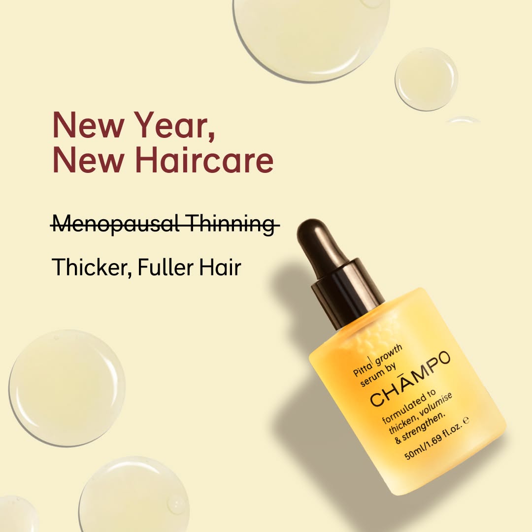 Chāmpo Haircare Facebook ad