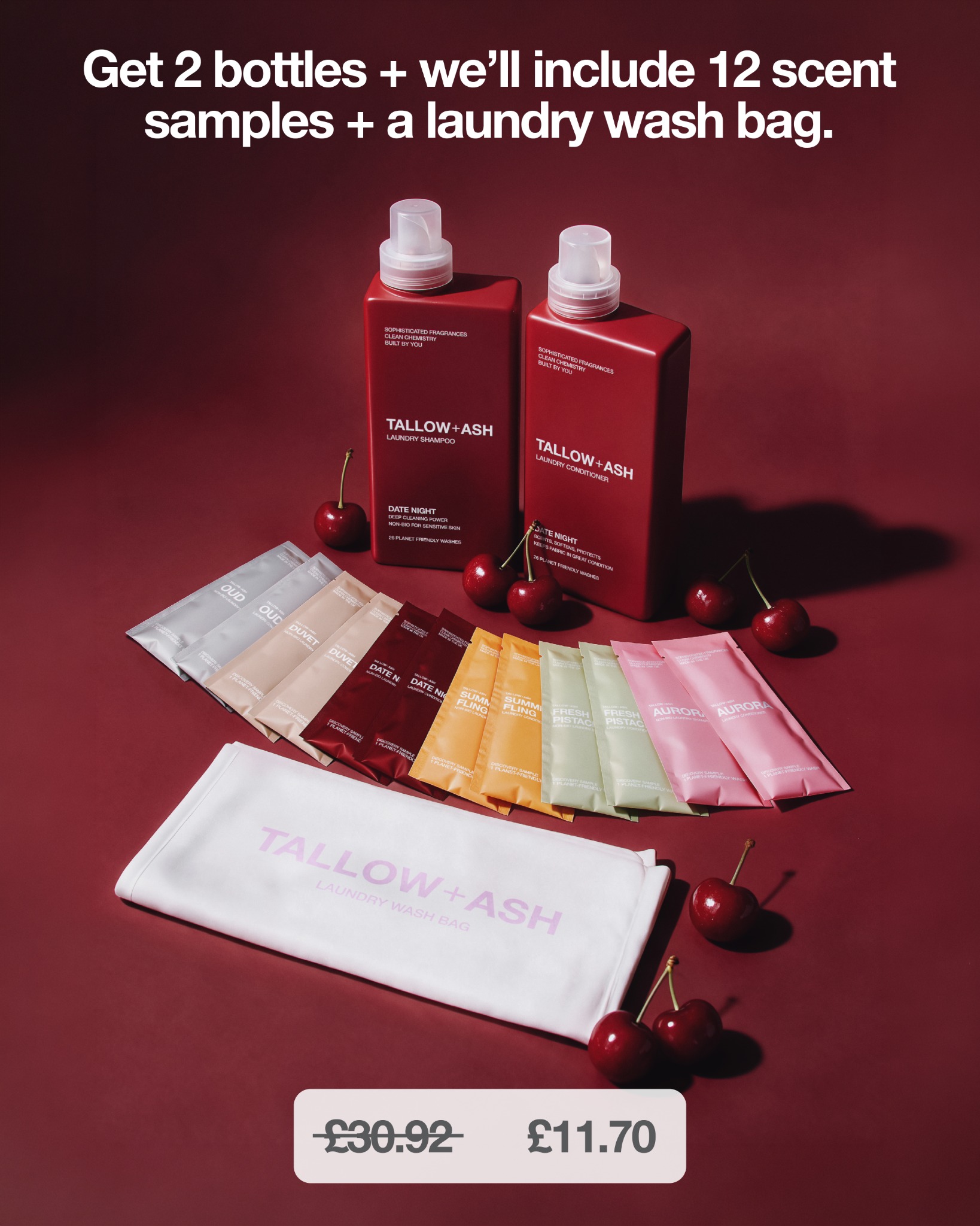 Tallow + Ash Facebook ad