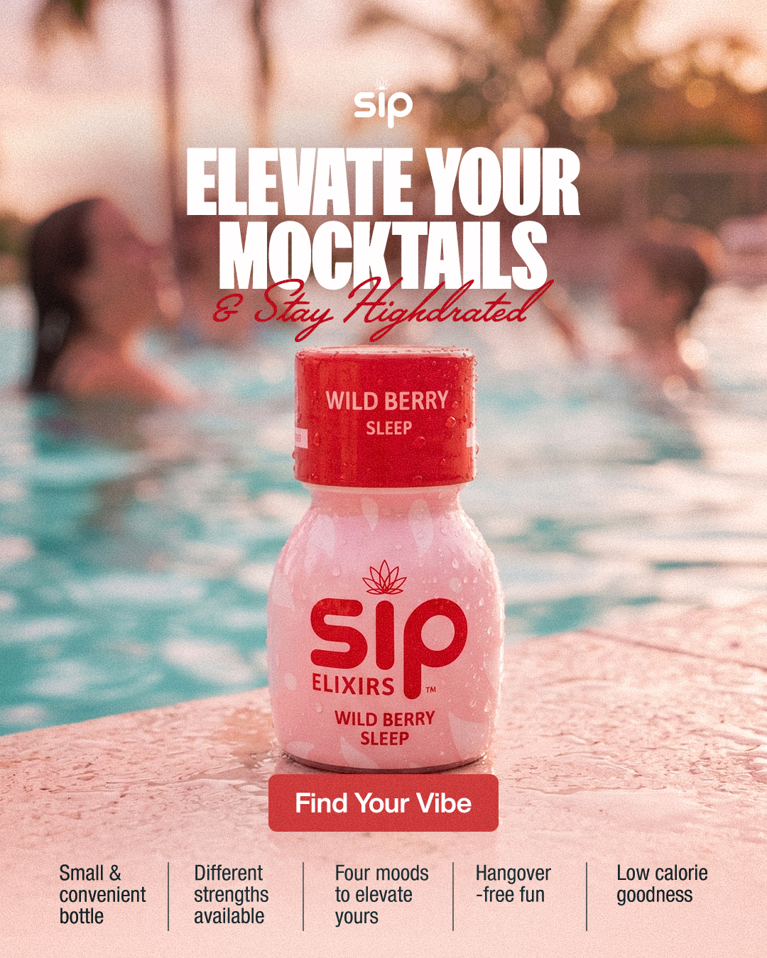 Sip Elixirs Facebook ad from Jul 3, 2026