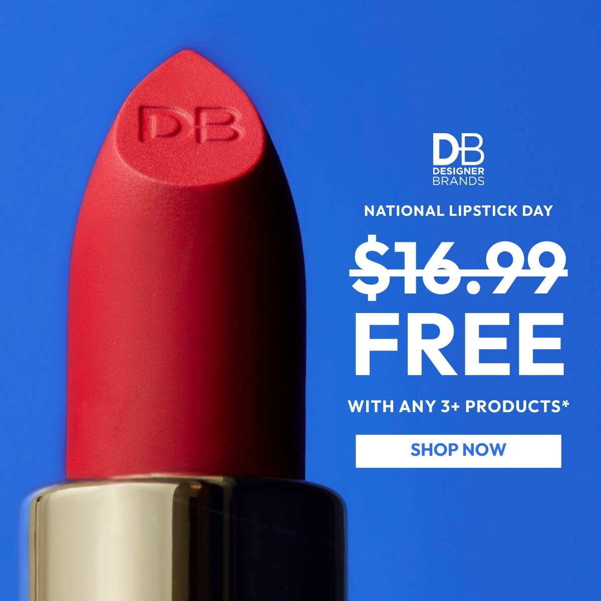 Designer Brands Cosmetics Facebook ad