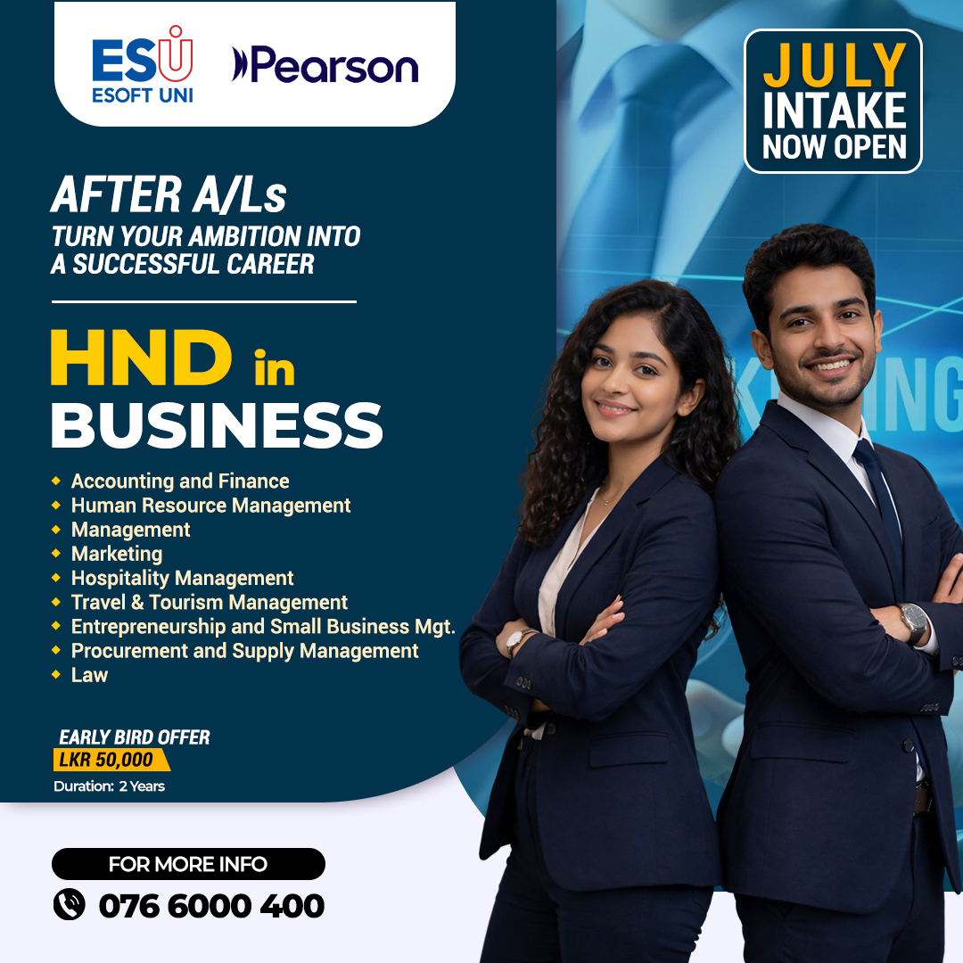 ESOFT UNI Facebook ad: Limited seats! Join