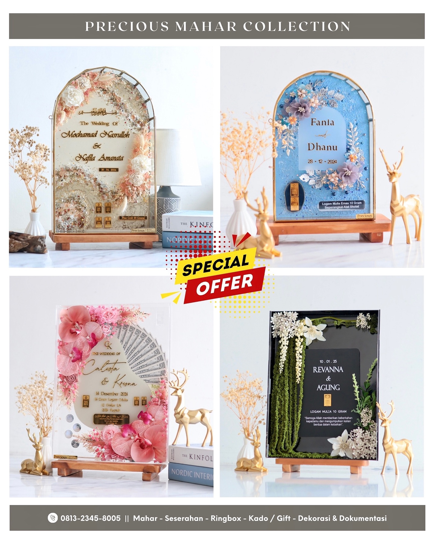 Precious Mahar Dan Seserahan Semarang Facebook ad: Hallo brides & grooms to be yang sedang…