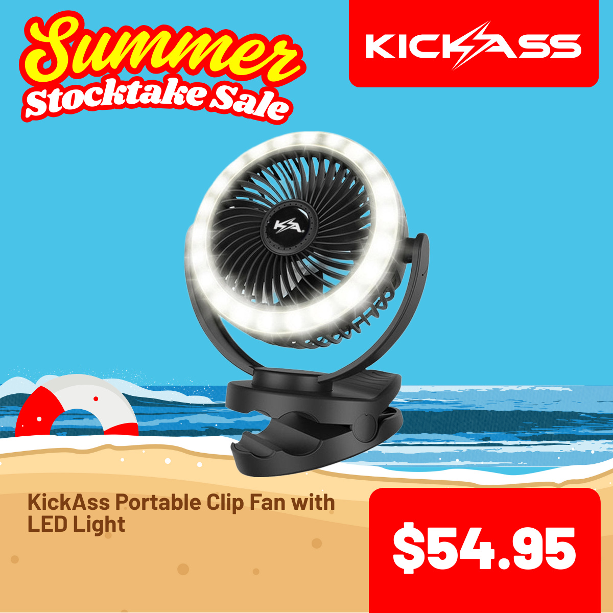 KickAss Products Facebook ad