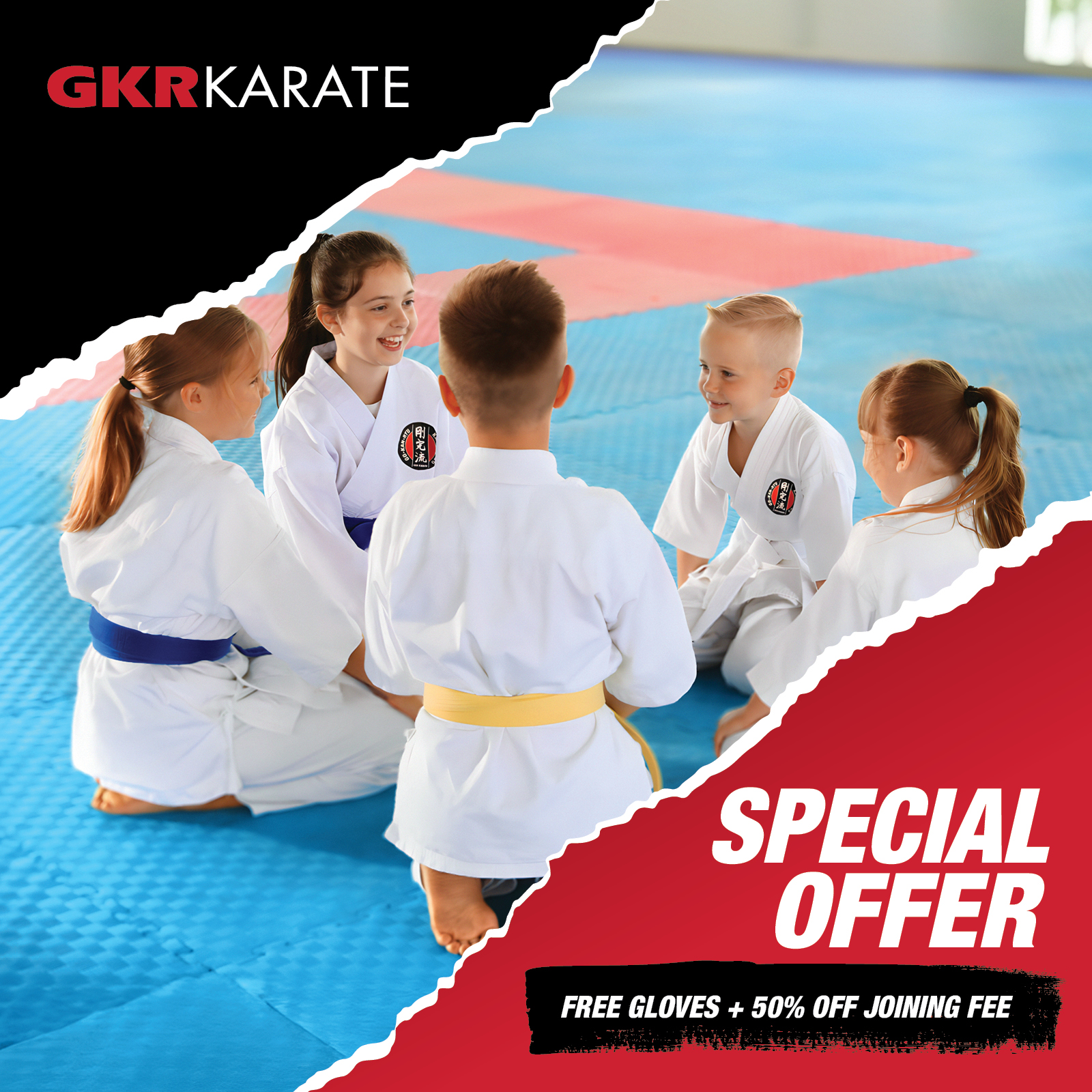 GKR Karate Facebook ad