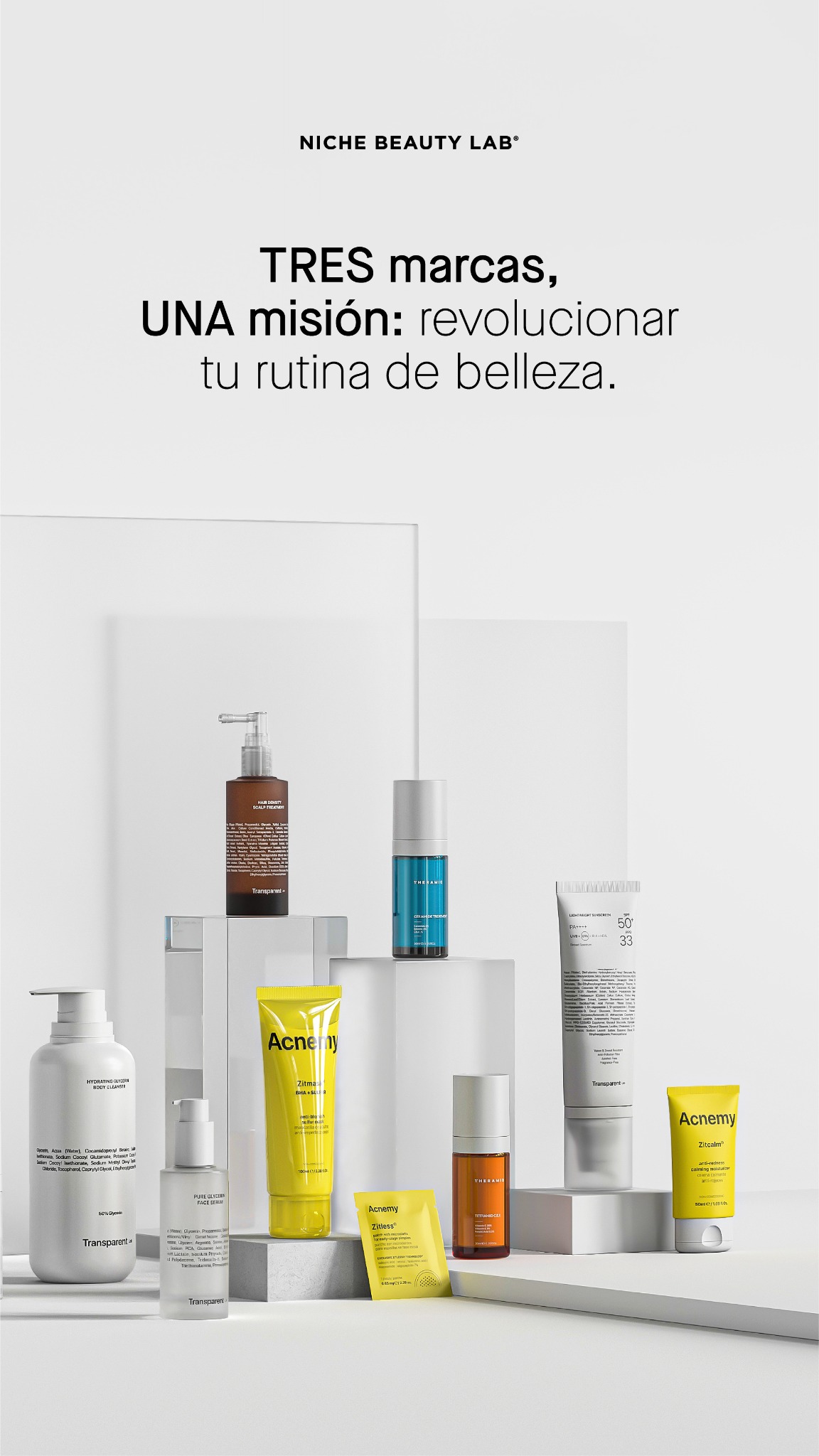 Niche Beauty Lab Facebook ad