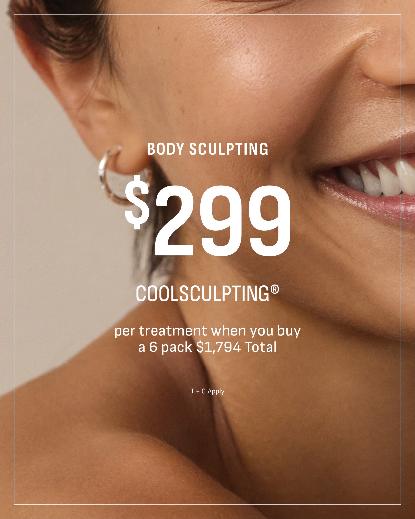 Australian Skin Clinics Facebook ad