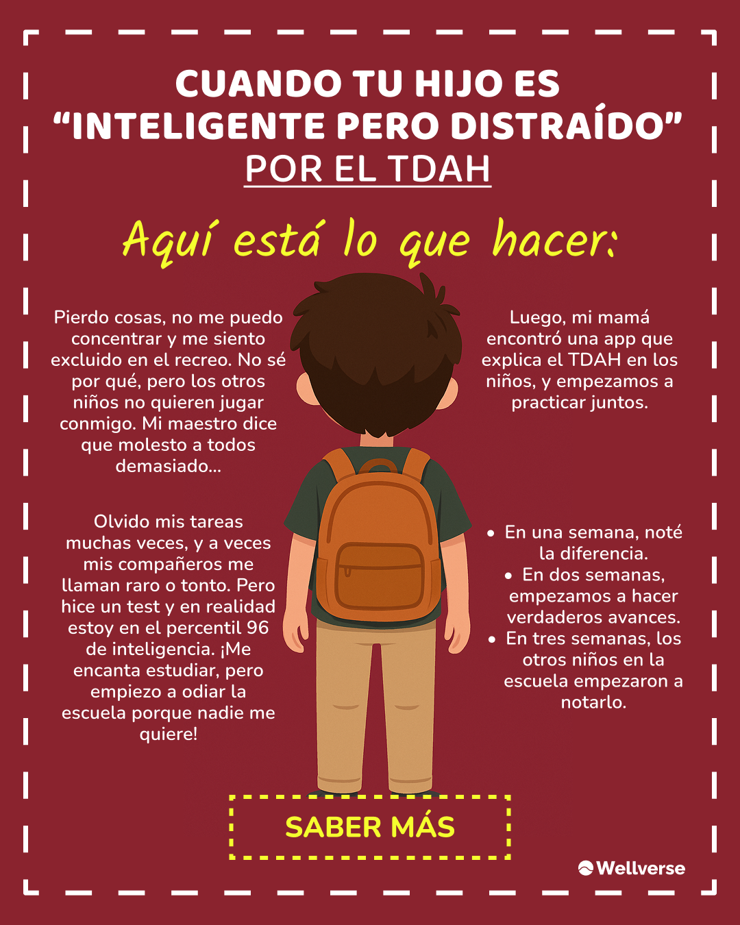 Parenting Champion Facebook ad: ¡Encontrá tu calma en minutos!