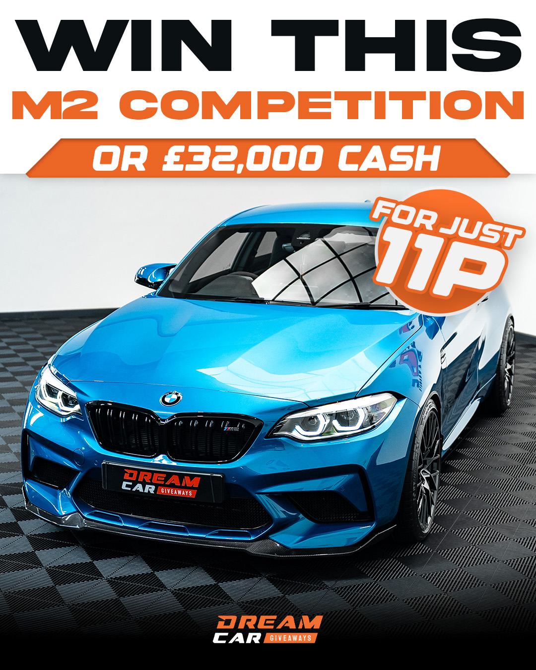 Dream Car Giveaways Facebook ad