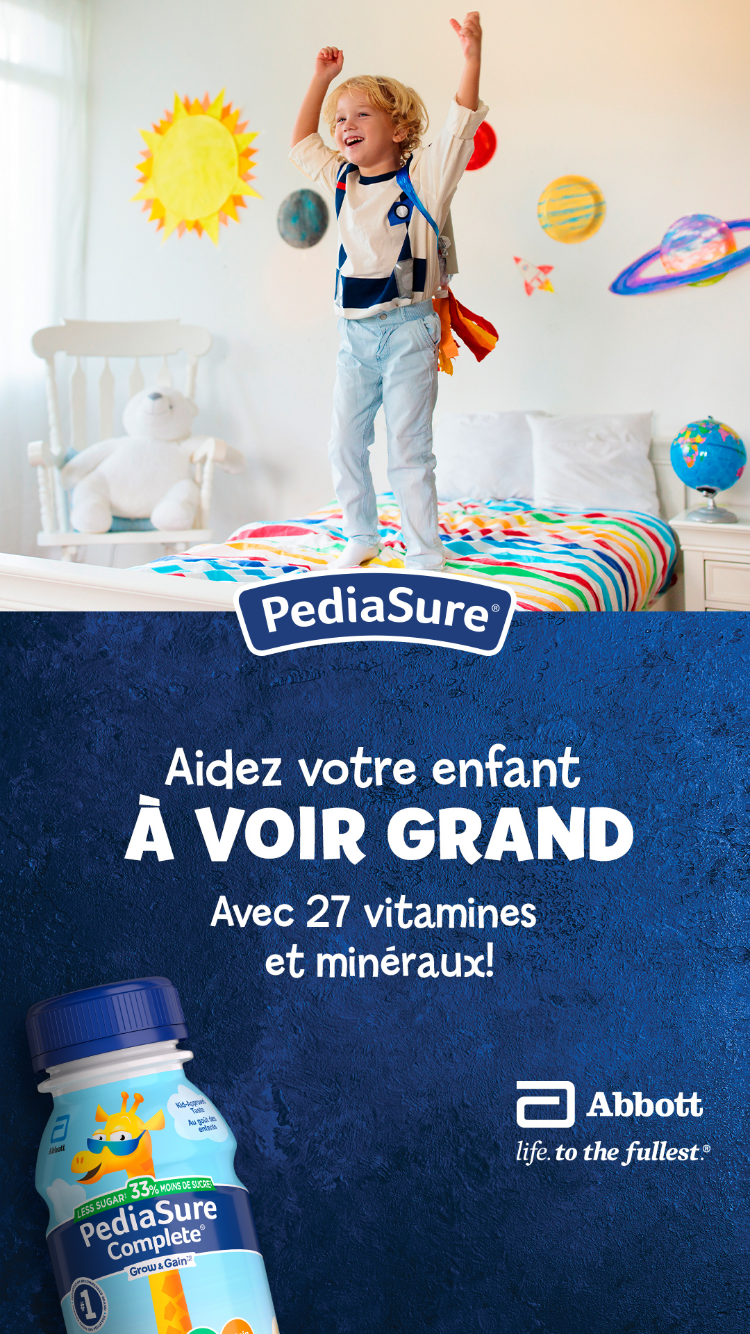 PediaSure Canada Facebook ad from Feb 2, 2026