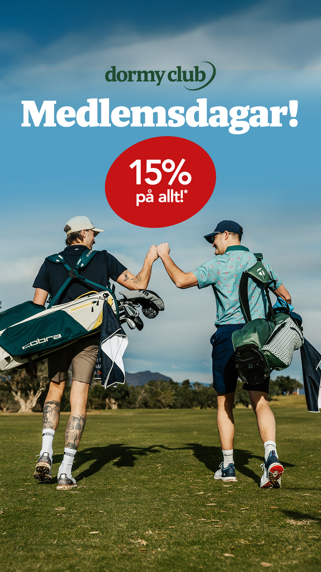 Dormy Golf Facebook ad