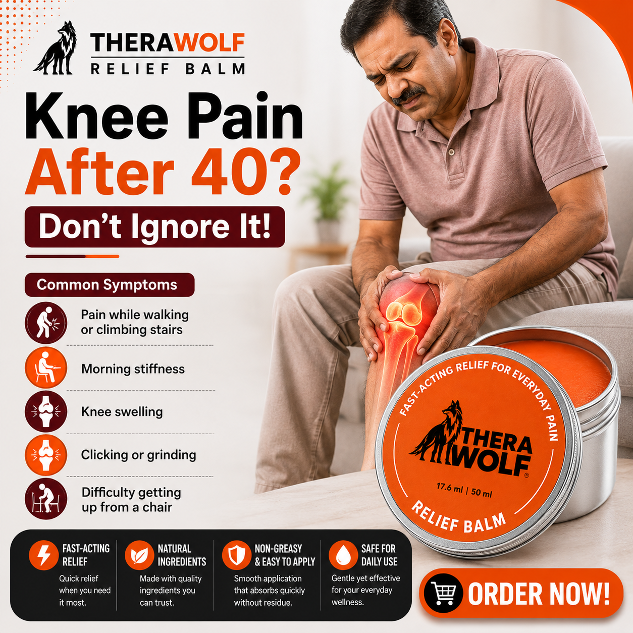 Therawolf-US Facebook ad: DON’T LET STIFFNESS DECIDE WHAT YOU CAN DO TODAY.