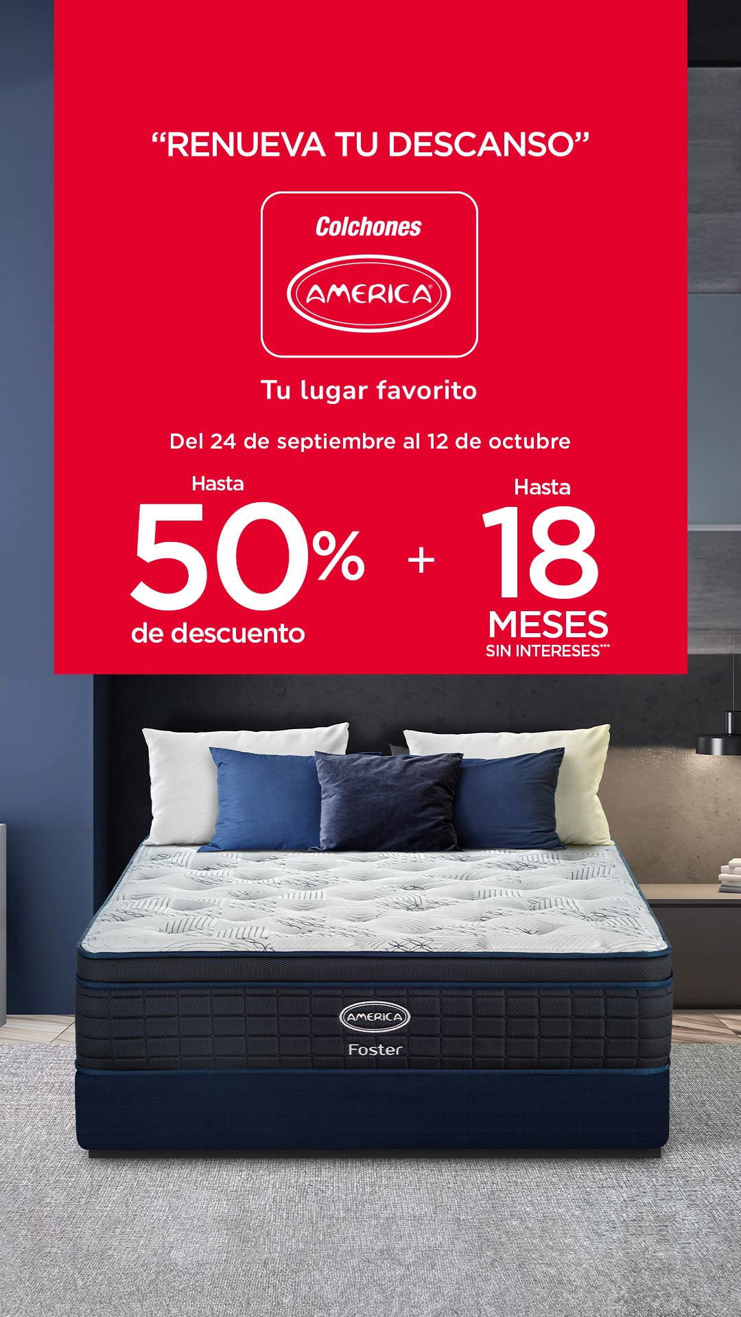 Sears México Facebook ad: ¡En tienda y en línea!