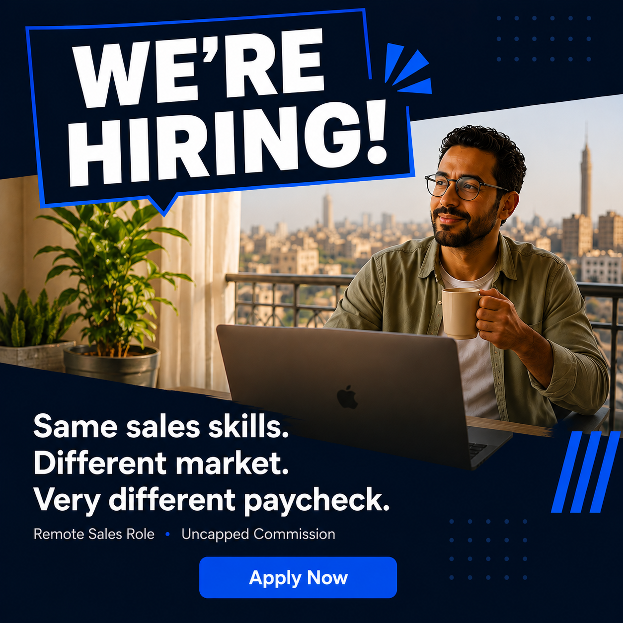 411 Locals - Recruitment Facebook ad: Hiring Now