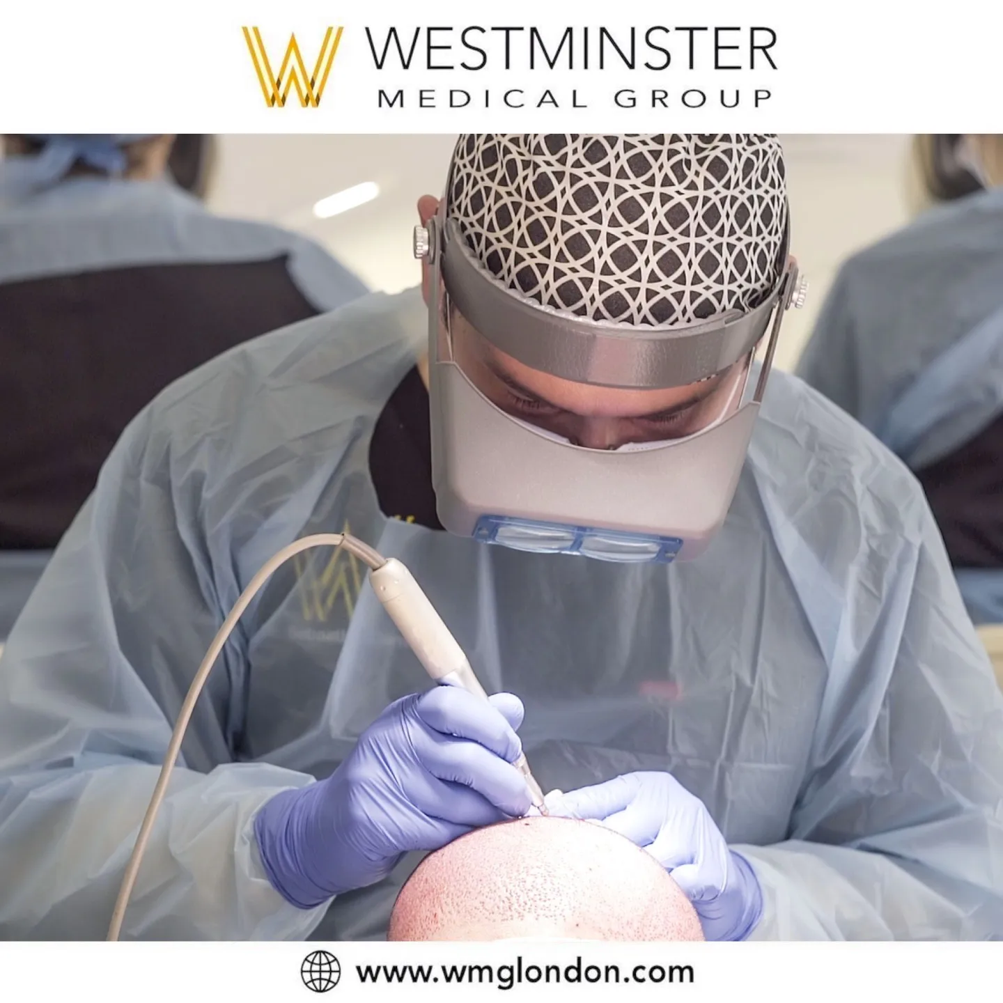 Westminster Medical Group Facebook ad: Dr. Sebastian is hard at work today completing…