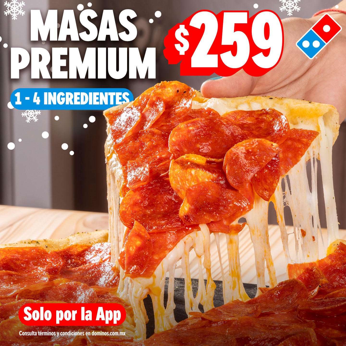 Domino's Mx Facebook ad: Domino's Premium $259
