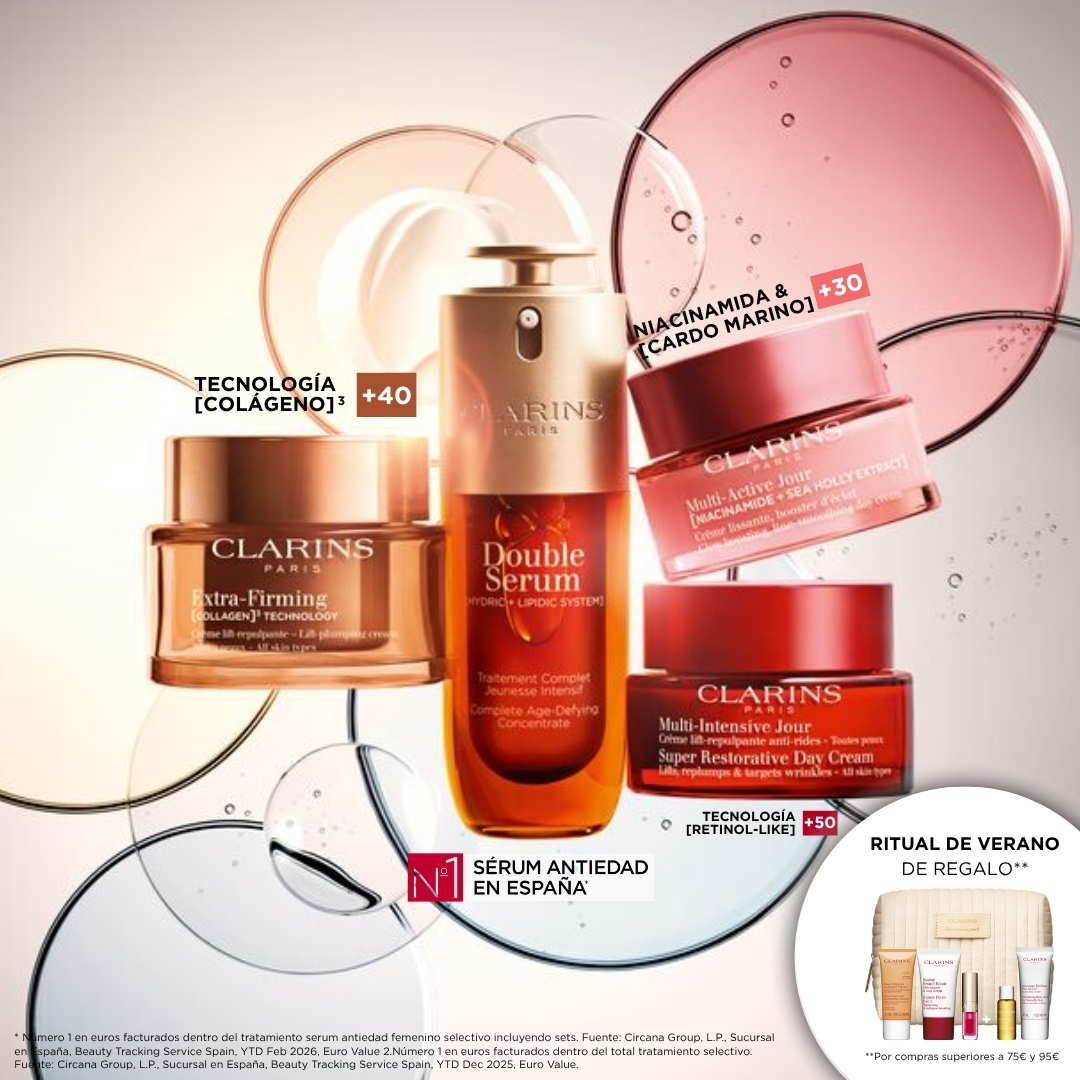 Clarins Facebook ad