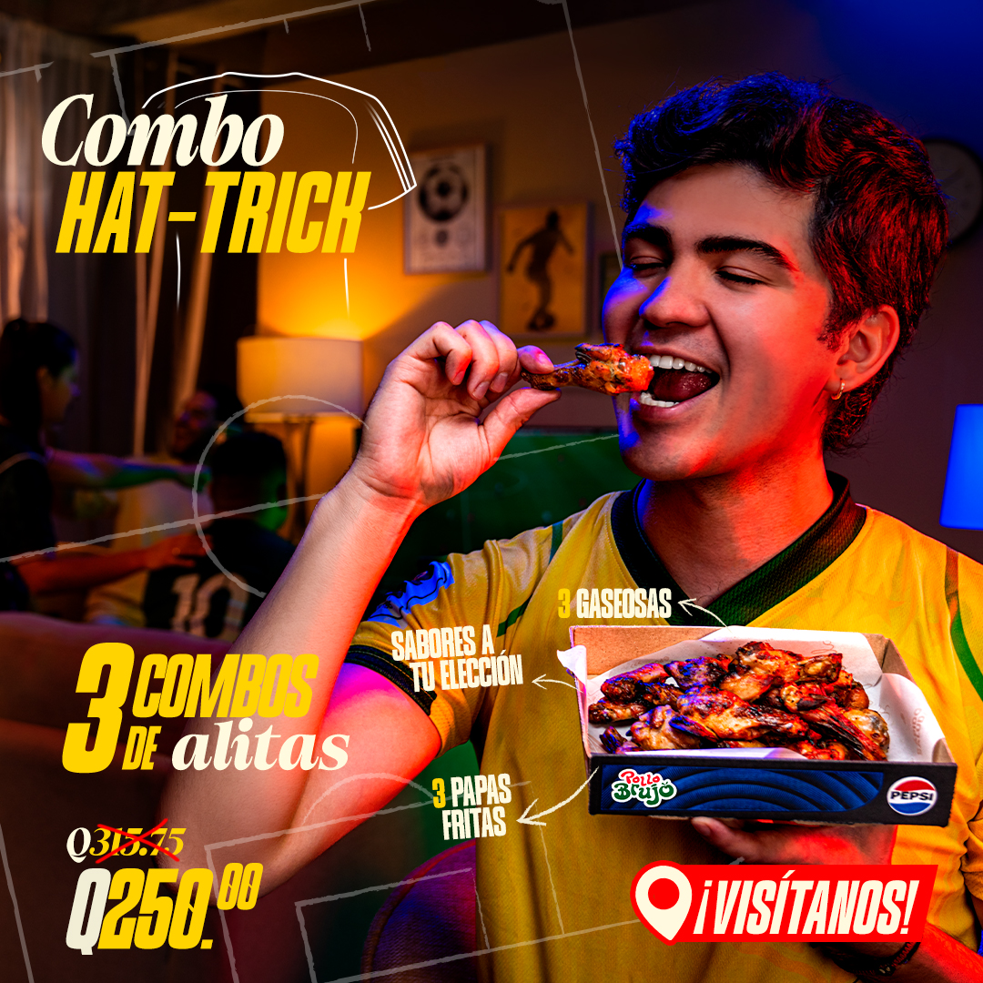 Pollo Brujo Guatemala Facebook ad