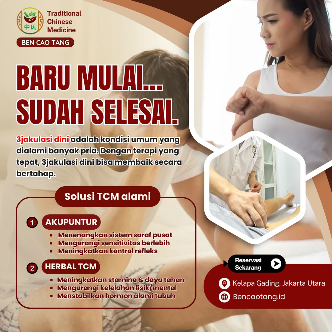 Ben Cao Tang Traditional Chinese Wellness Facebook ad: Pulihkan Kontrol Pria Secara Alami