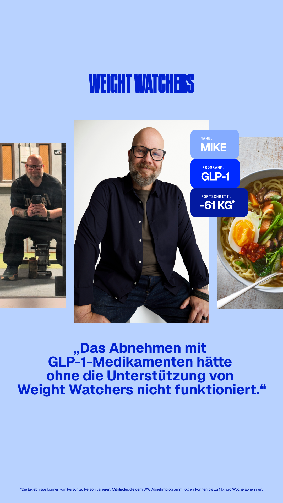 WeightWatchers Facebook ad
