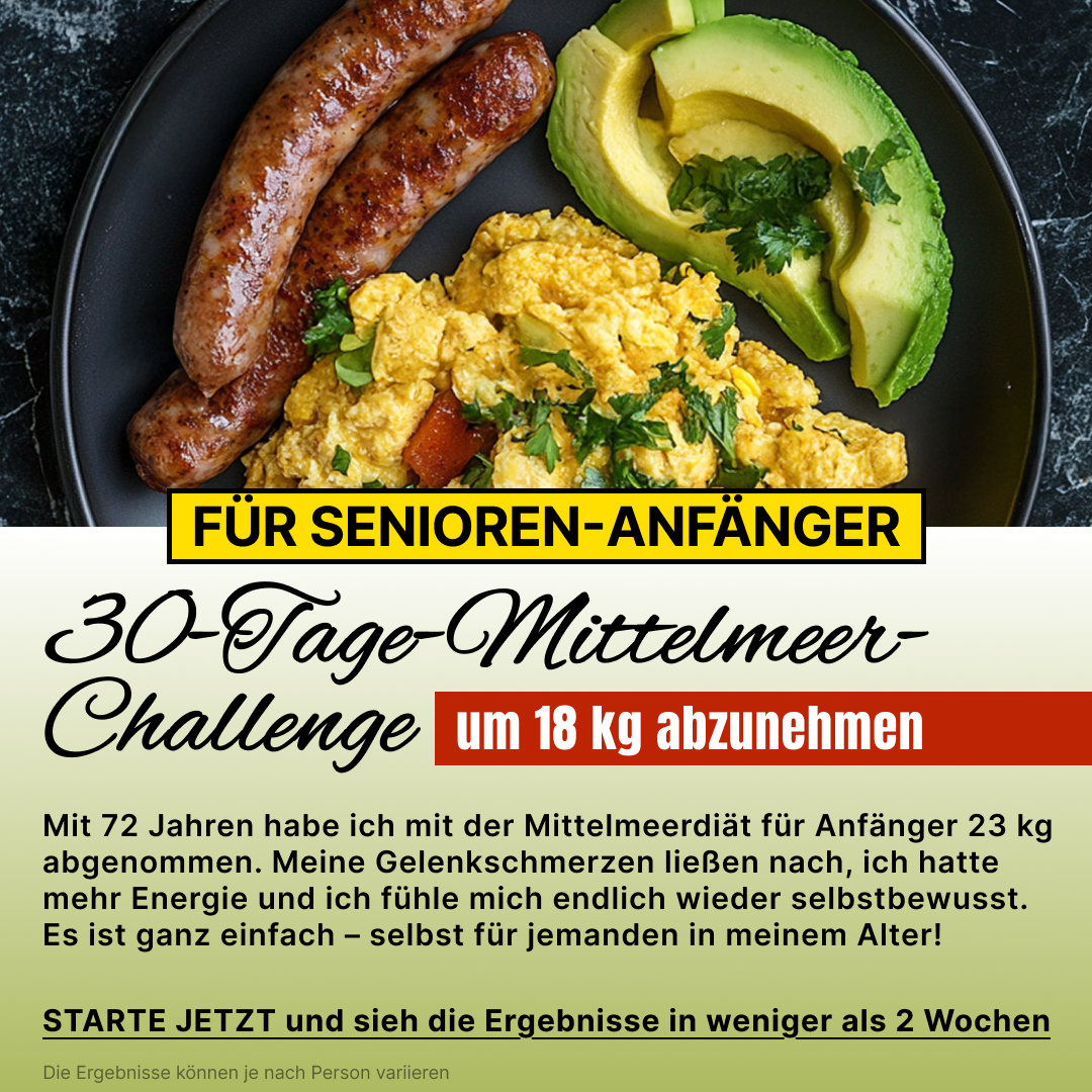 Mediterranean Diet for Beginners Facebook ad: Es dauert nur 2 Wochen, um einen Unterschied zu machen!