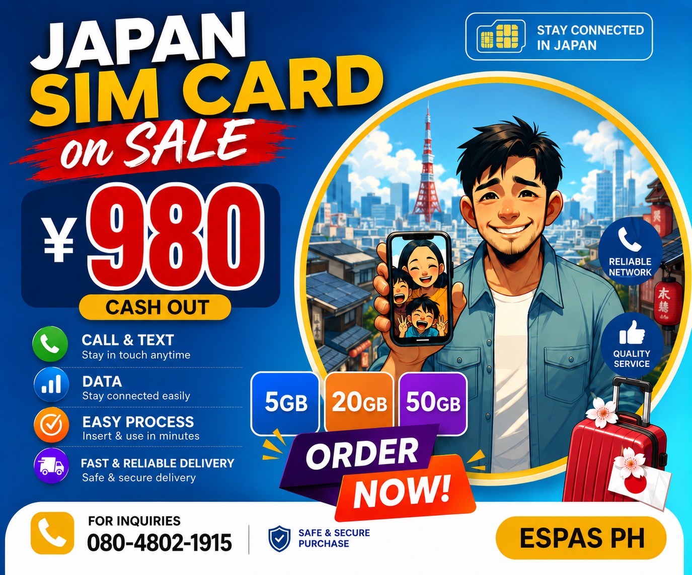 Espas Ph Facebook ad: Need ng Japan Number na maka-Call at Text…