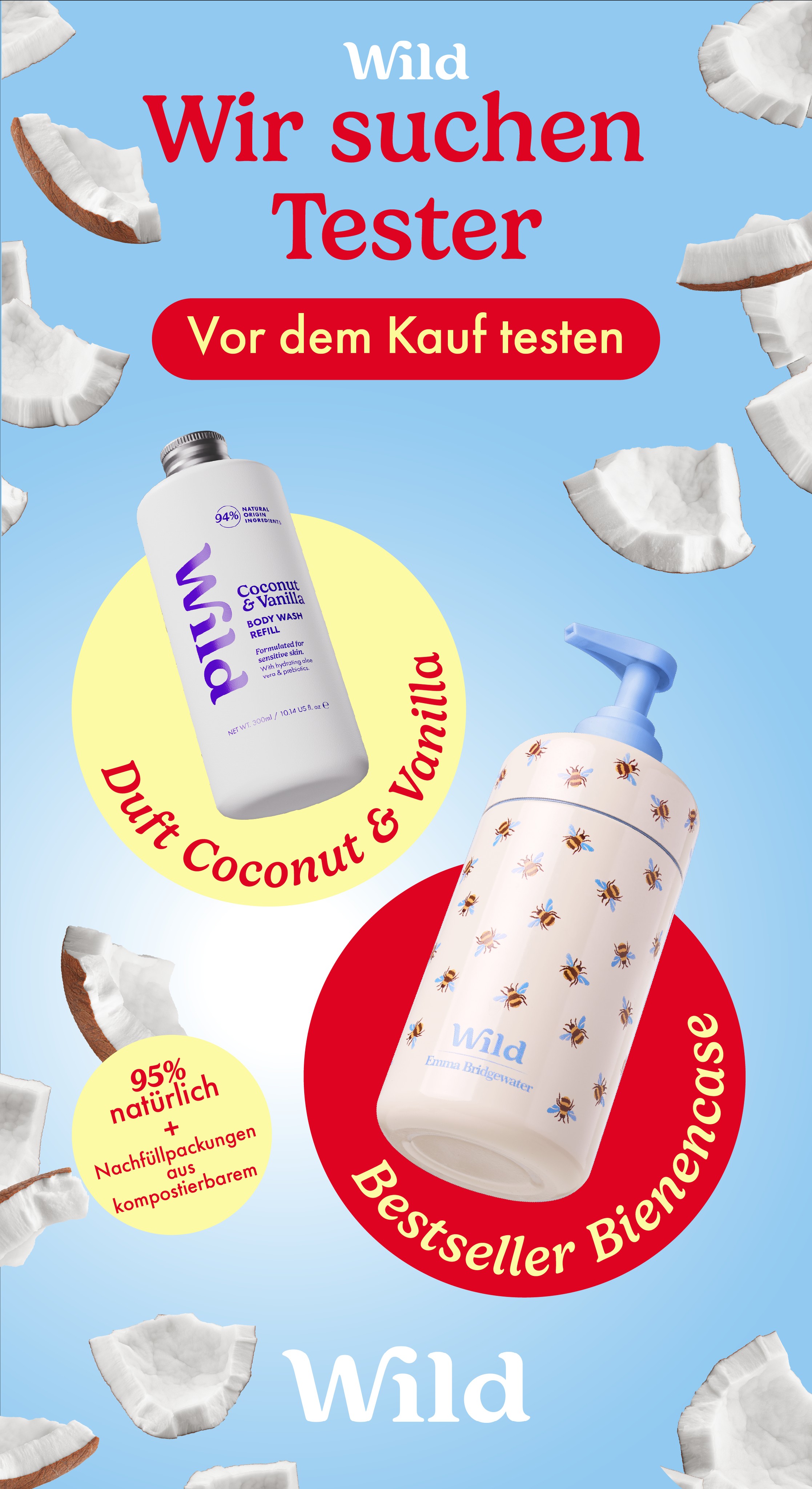 Wild-DE Facebook ad