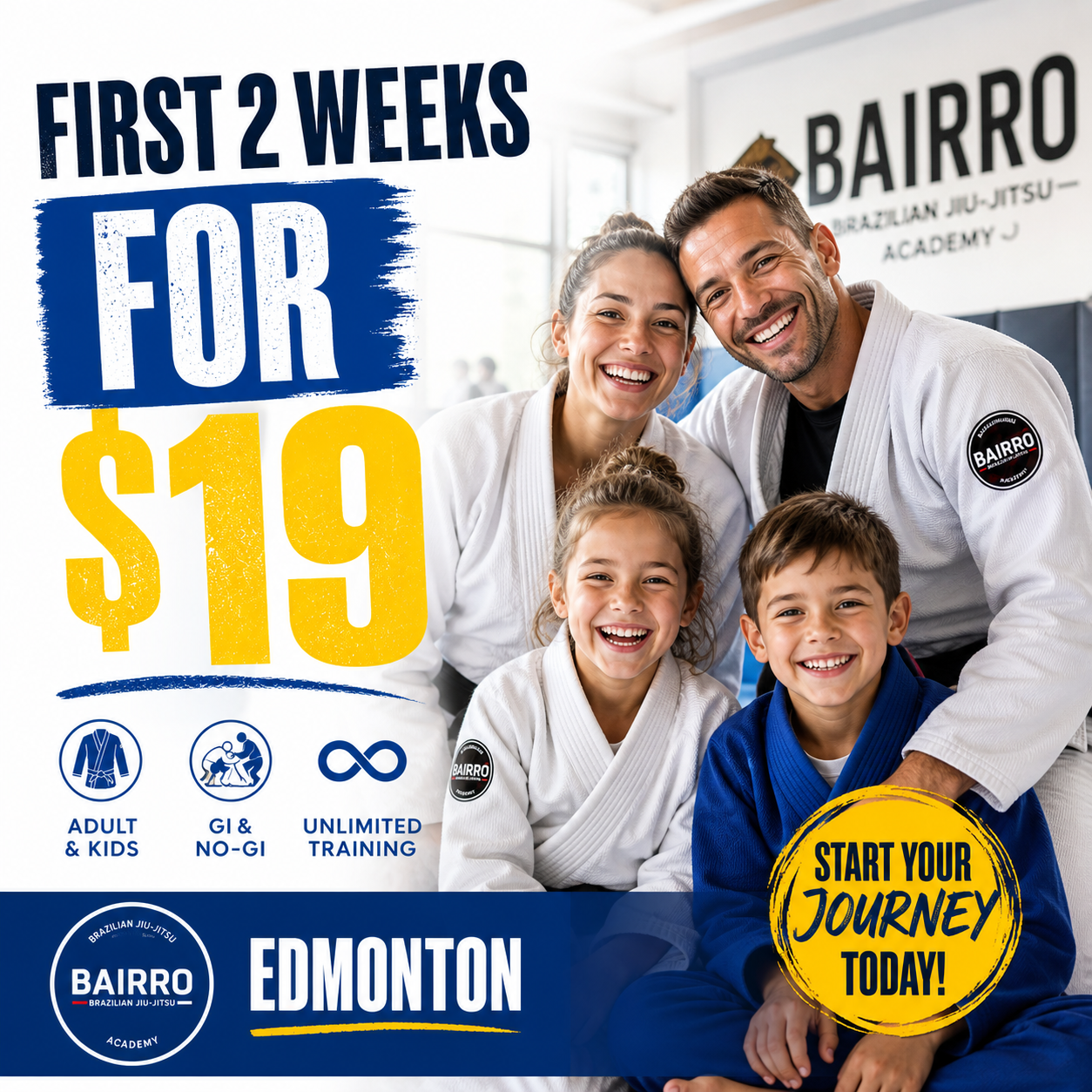 Bairro Brazilian Jiu-Jitsu & Muay Thai Kickboxing Facebook ad