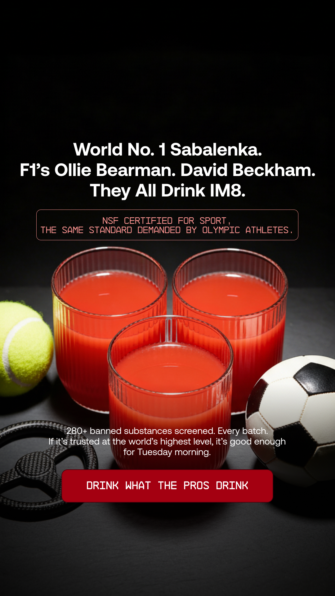 IM8 Health Facebook ad