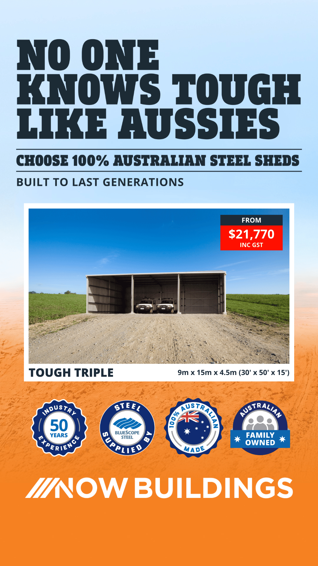 Now Buildings Facebook ad