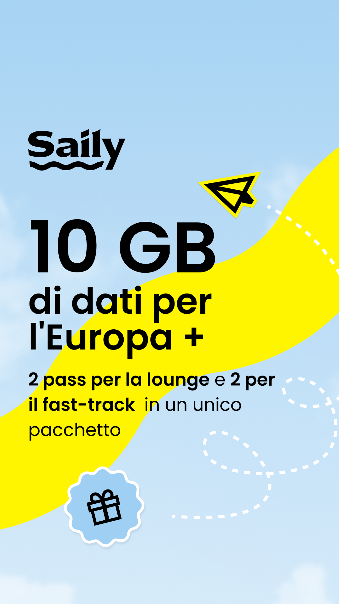 Saily Facebook ad