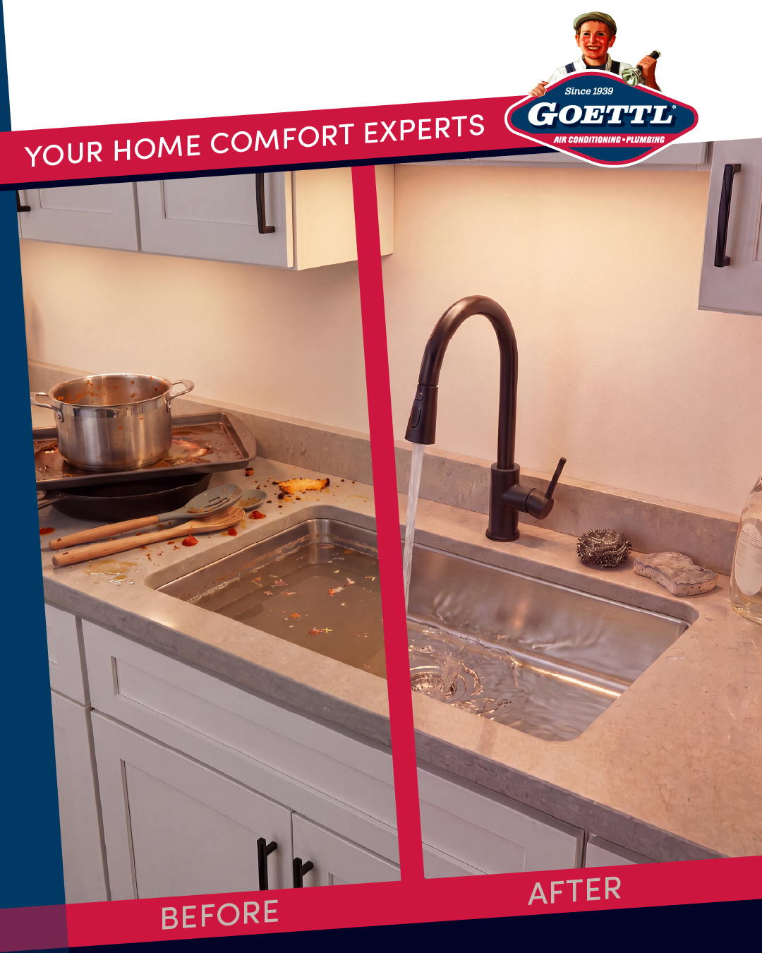 Goettl Air Conditioning & Plumbing Facebook ad