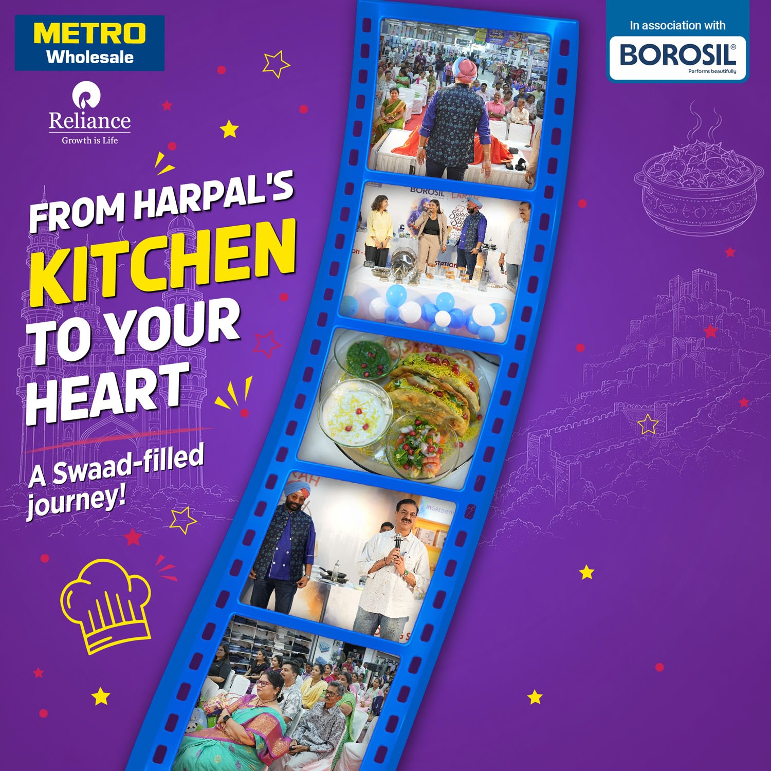 METRO Wholesale India Facebook ad: A day of great food & great people!