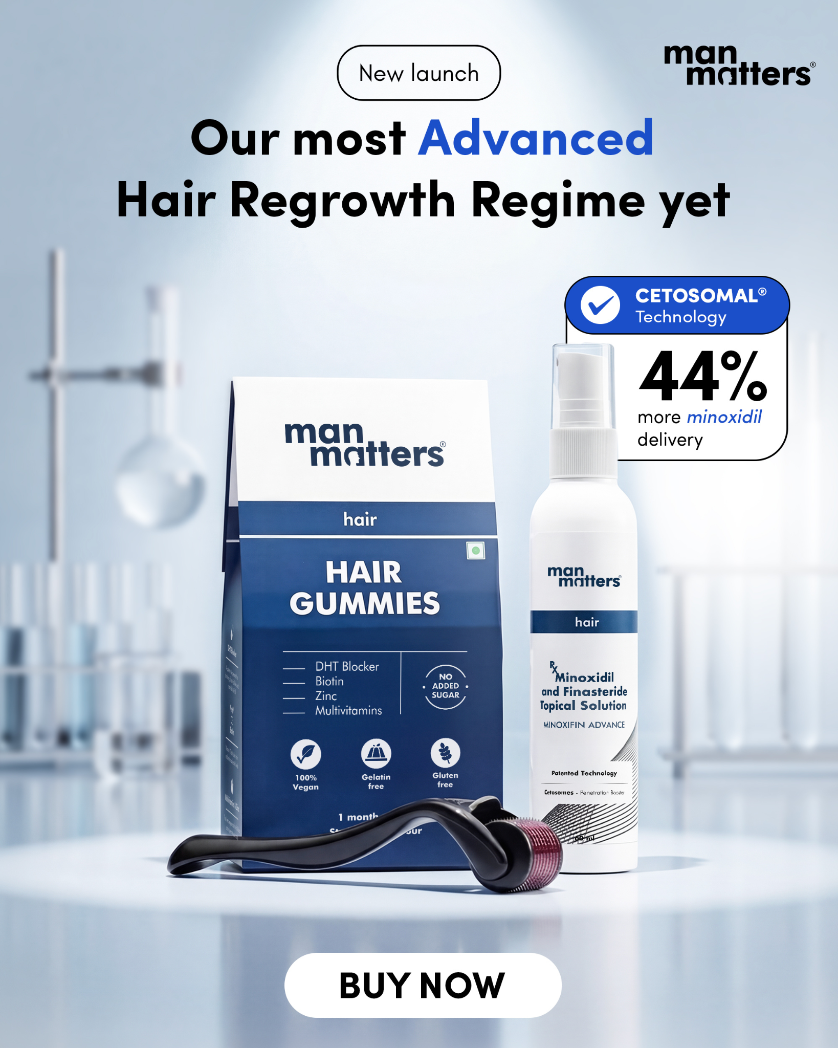 Hair Matters by Man Matters Facebook ad