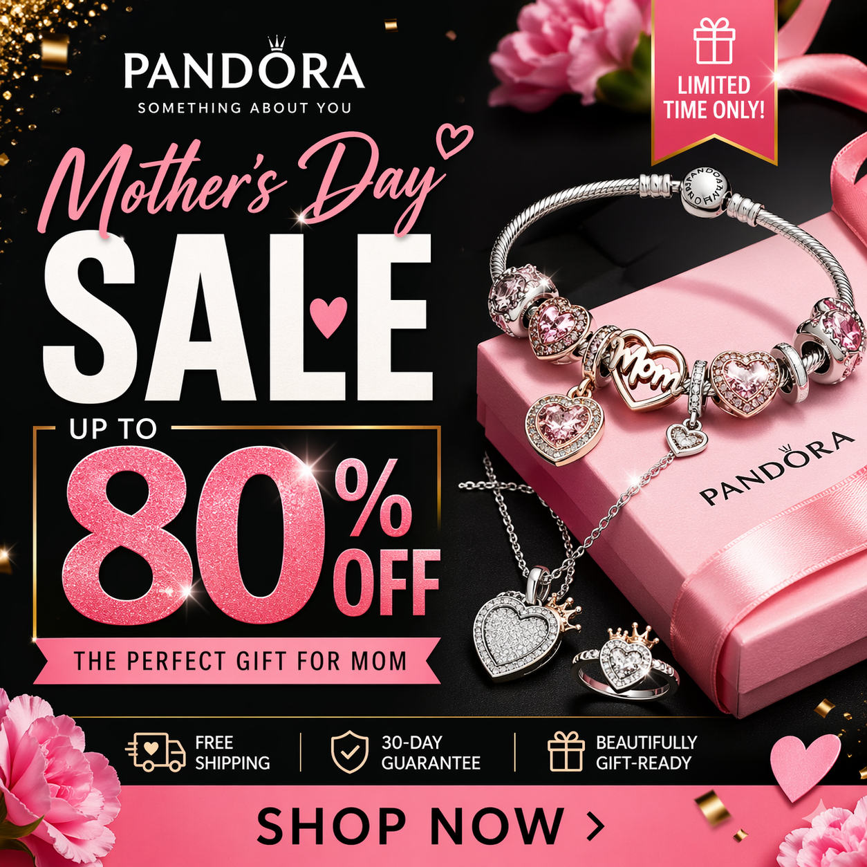 Timeless Charms Facebook ad