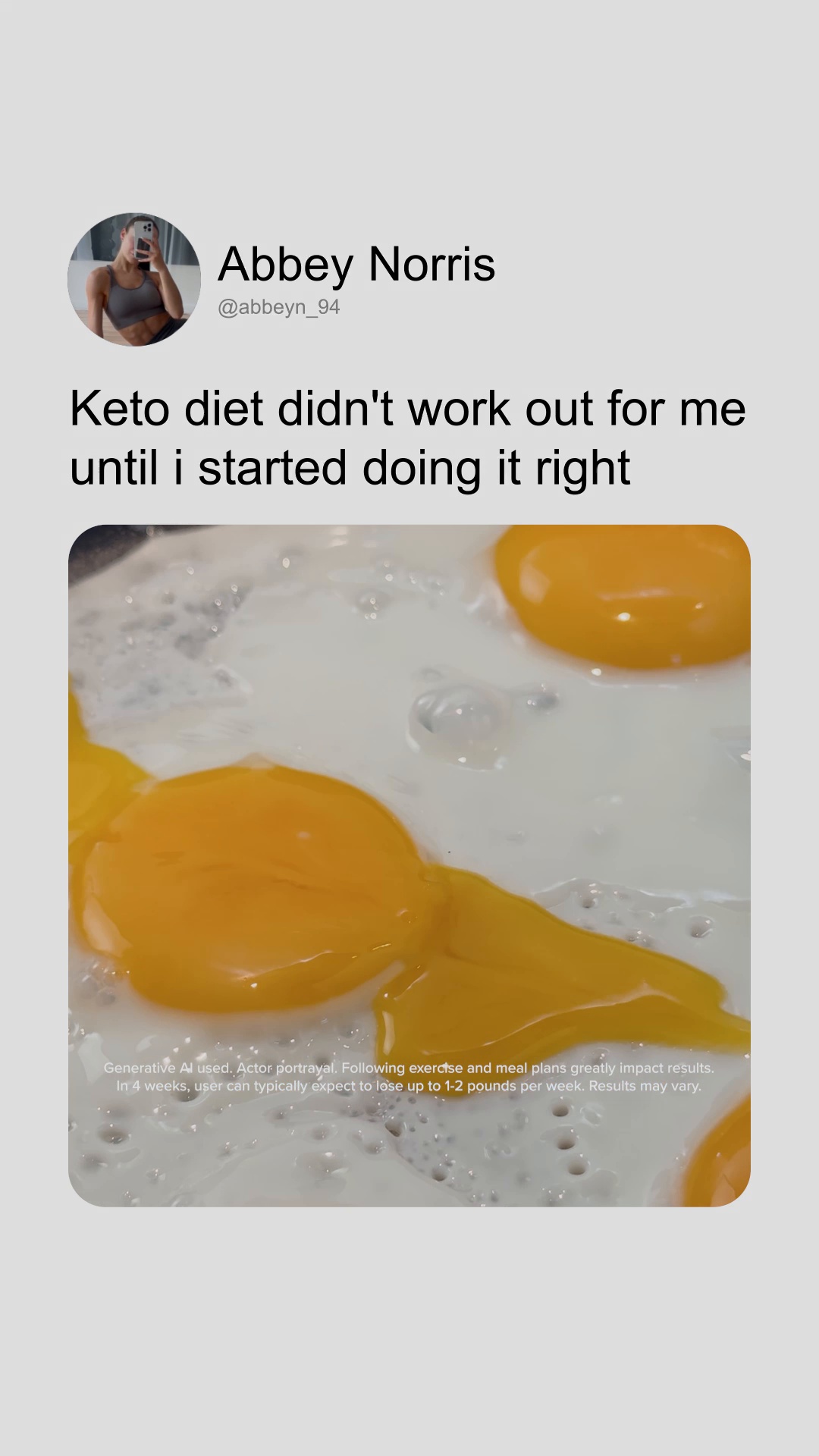Julie Brown Facebook ad: Start Transformation Now!