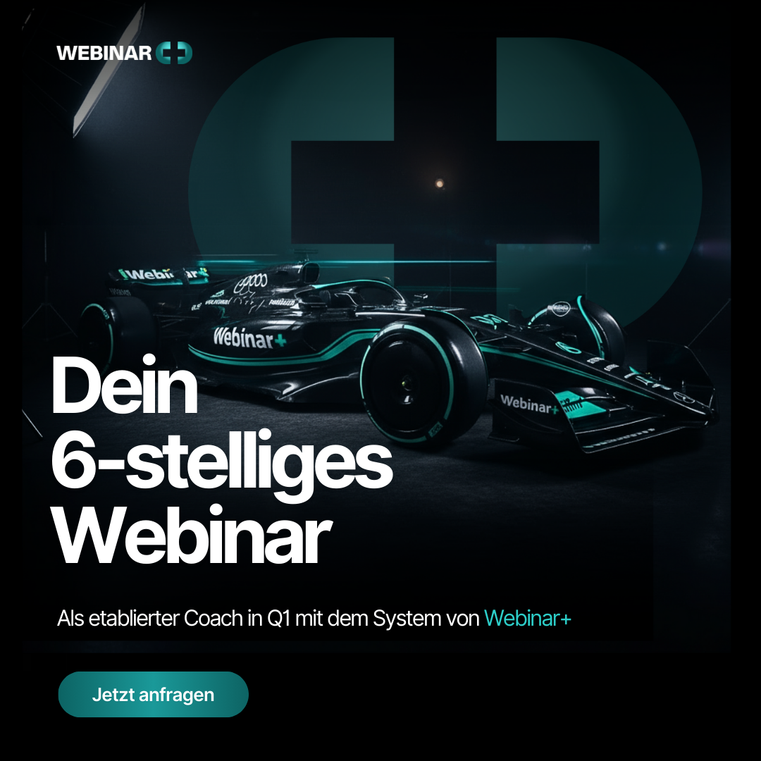 Webinarplus Facebook ad: 100% Done4You Webinar-Service