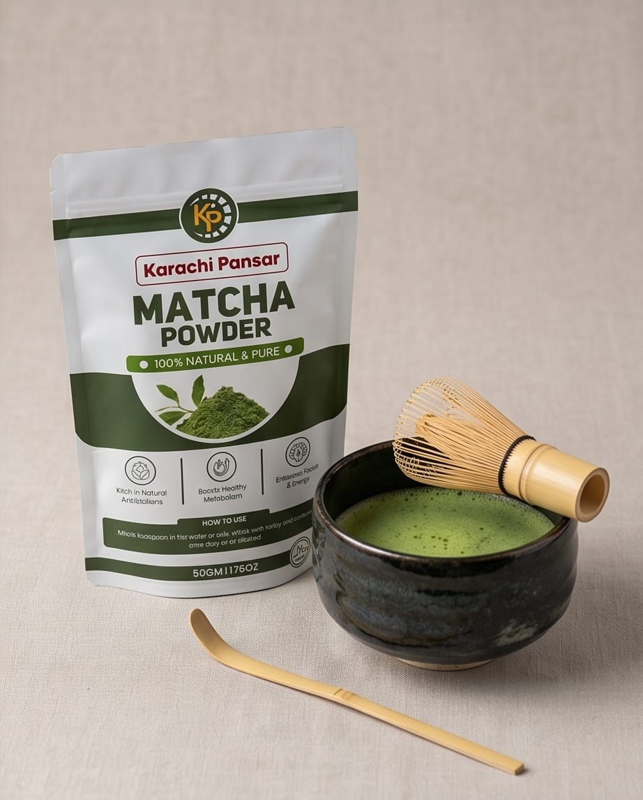 Karachi Pansaar Facebook ad: Nature's Goodness, Finely Ground for Your Wellness!