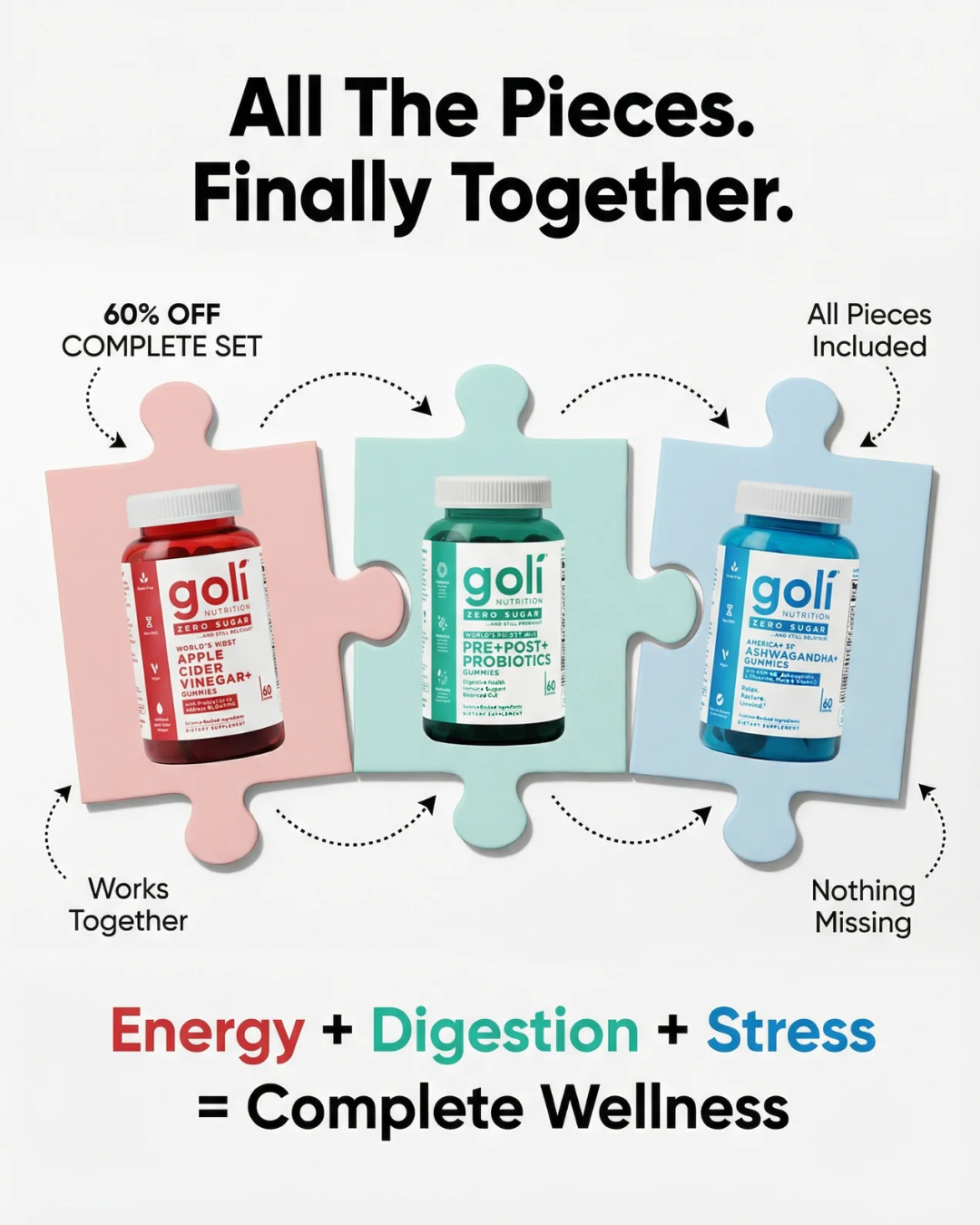 Goli Facebook ad: CODE: NEWYOU2026 - 60% OFF! Buy a Bundle Now! Free Shipping
