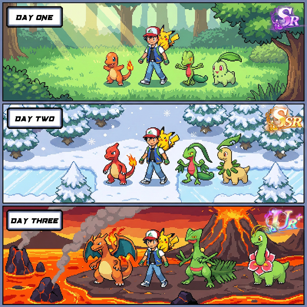 Spirit Beast Summoning Facebook ad: Free summons, Pikachu is here!