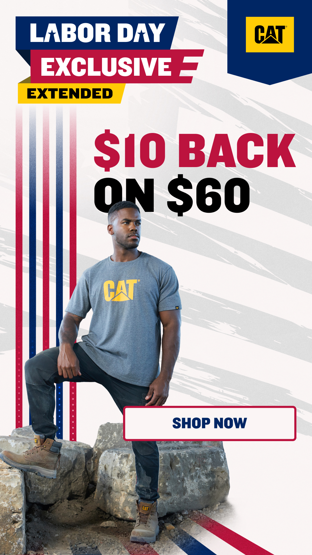 Shopcaterpillar Facebook ad