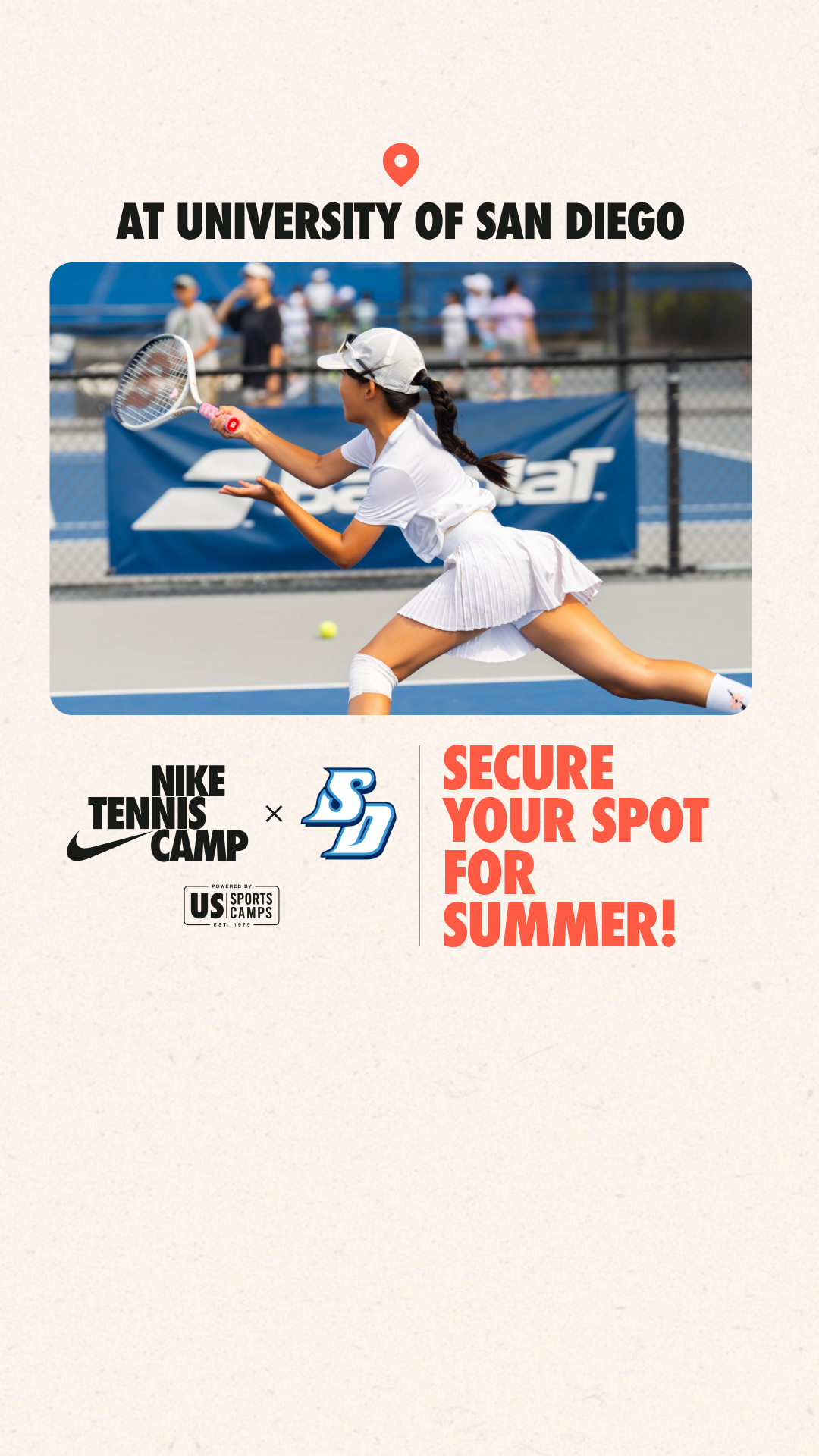 US Sports Camps - NIKE Sports Camps Facebook ad