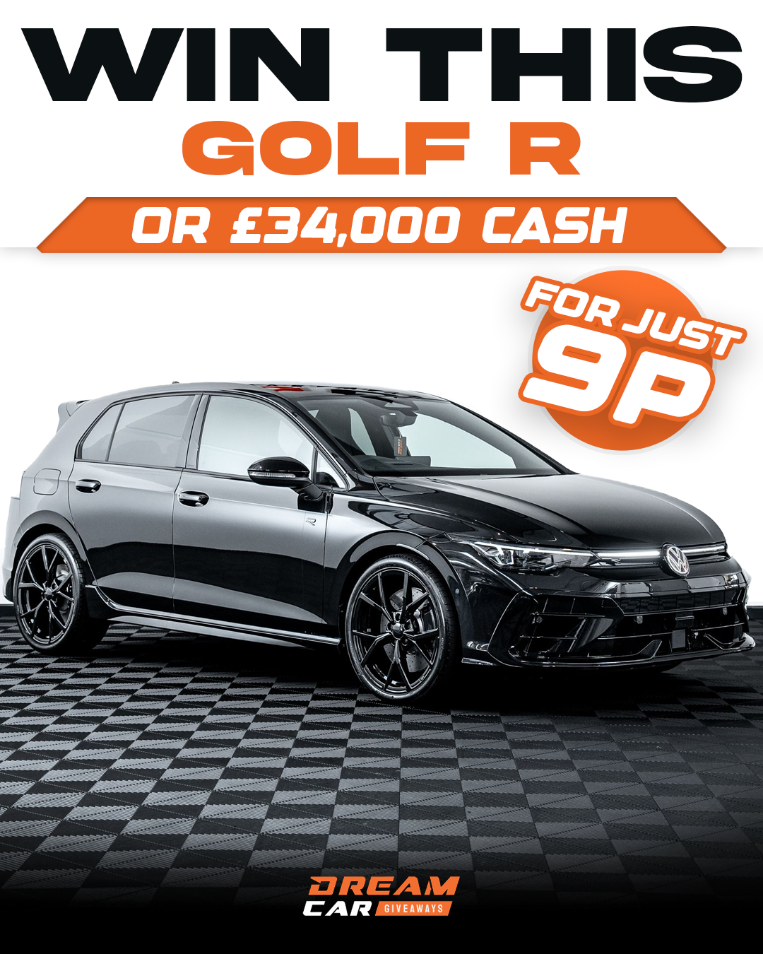 Dream Car Giveaways Facebook ad