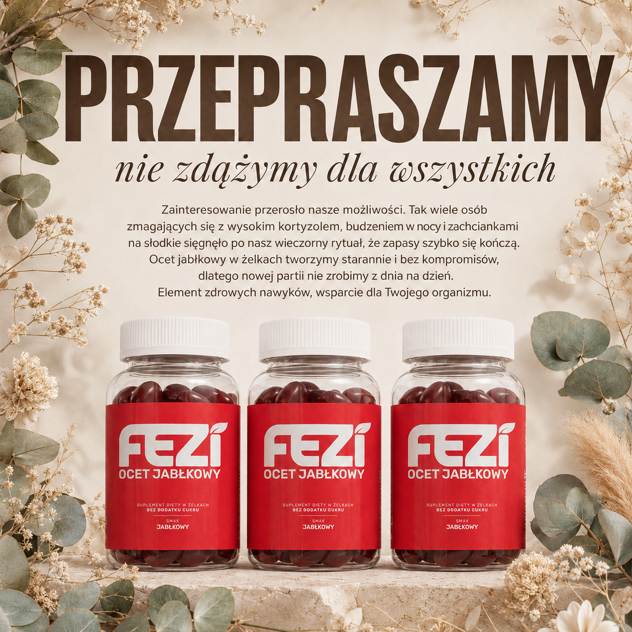 FEZI Facebook ad: ZADBAJ O SIEBIE JUŻ DZIŚ