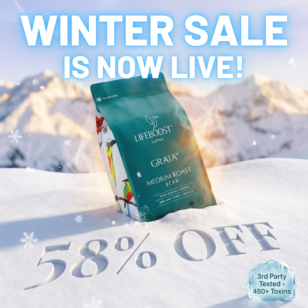 Lifeboost Coffee Facebook ad