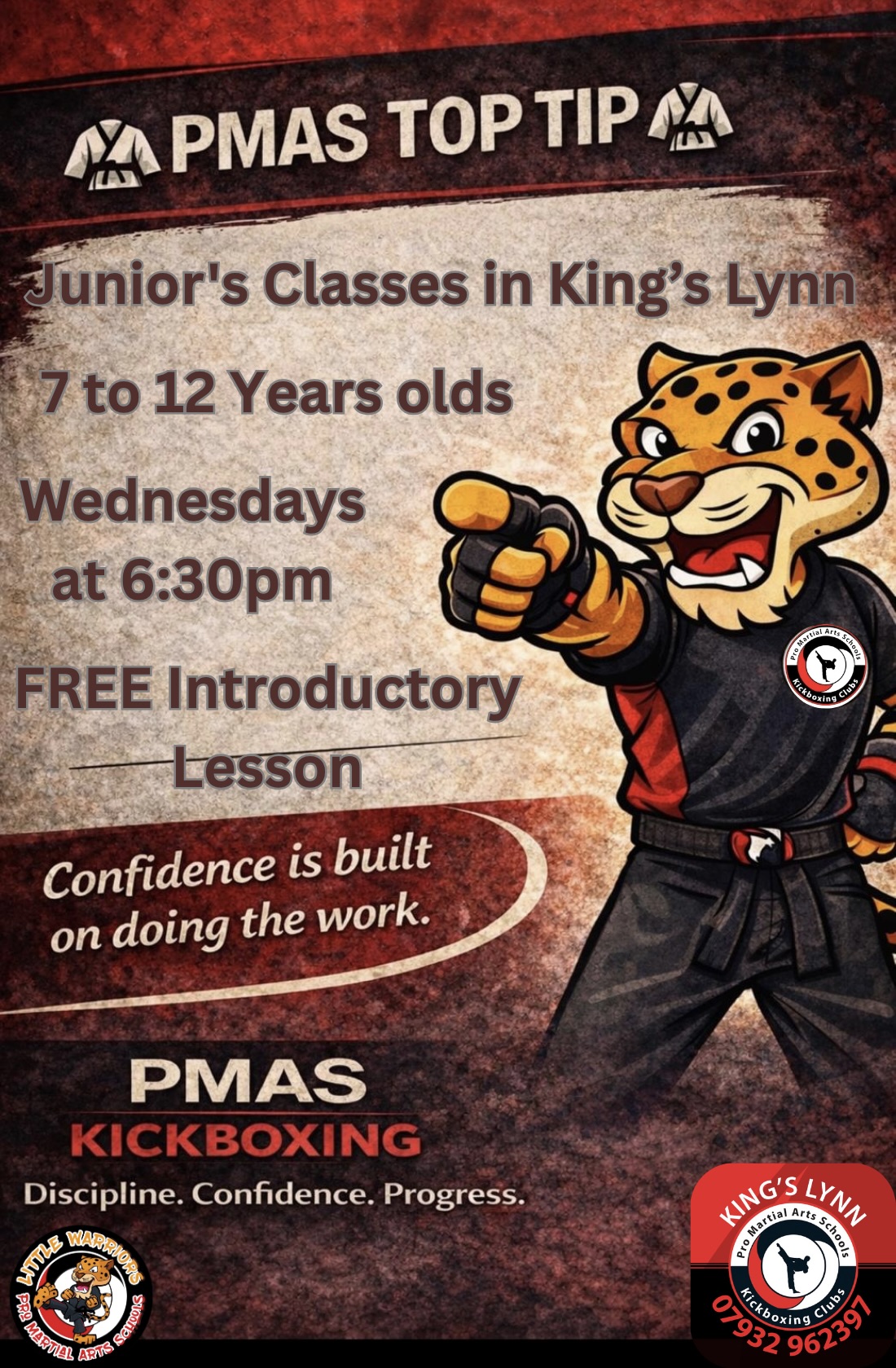Pro Martial Arts Schools - King's Lynn Facebook ad: FREE First Lesson and DISCOUNTED Uniform & Licence Pack
