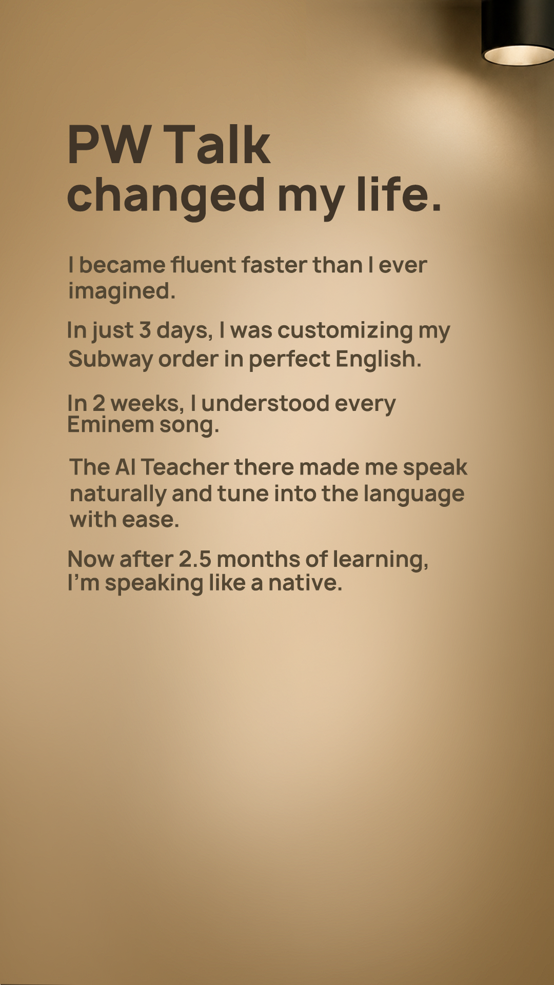Spoken English by PhysicsWallah Facebook ad from Aug 9, 2026